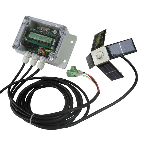 Dual Axis Solar Panel Tracker Controller Box With Remote Control