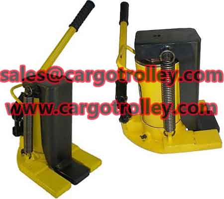Lifting moving jack portable and affordable