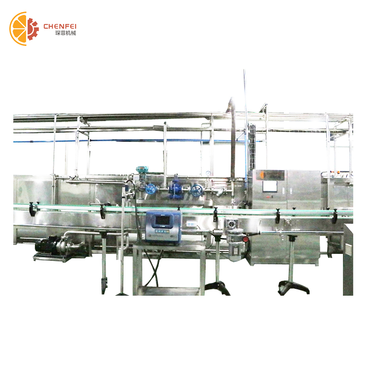 High efficiency SUS304 tunnel cooling sterilizing machine