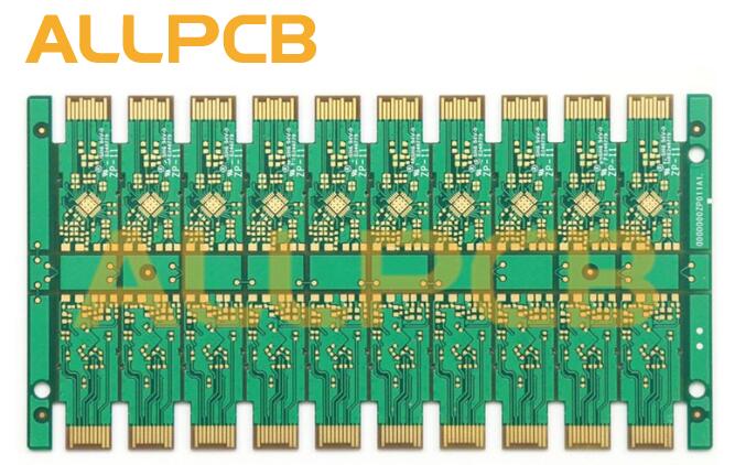 ALLPCB Chamfer Gold Finger Contact PCB Product Prototype and Big Quantity Supported Circuit Board Shenzhen Supplier