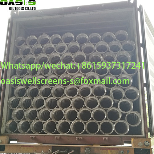 Stainless Steel Continuous Slot Water Well Screens