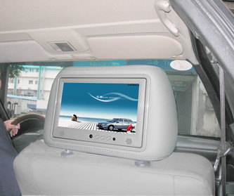 9 Headrest Taxi LCD advertisement player,Taxi LCD monitor,Taxi advertising screen