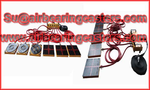 Air bearing rigging systems can be easily works on required floor surface