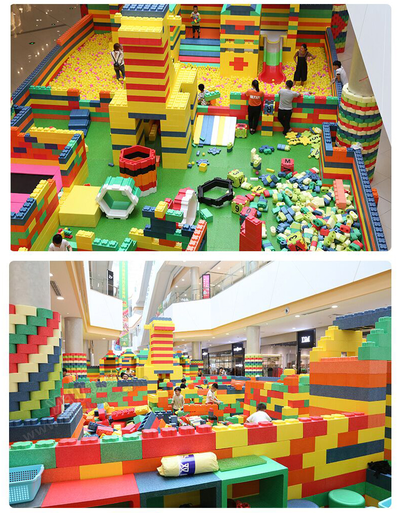 customize big kids DIY EPP soft bricks building playground environmentally baby/toddler EPP blocks YLW-EPP0335