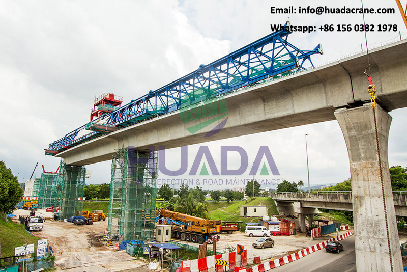 900 ton erection girder railway launching girder manufacturer for precast installation