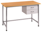 School office furniture teacher table in wood material