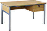 Hot sales cheap wooden teacher desk in simple design