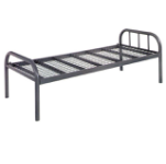 Latest single bed designs single size metal bed frame with metal mesh