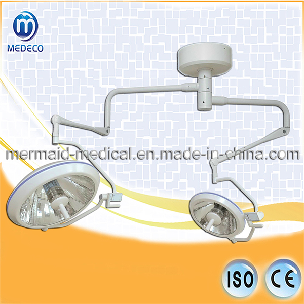 Medical Halogen Two Dome Ceiling Operating Lamp (Xyx-F700/500 Germany AC2000arm