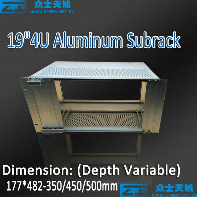 standard 3u/19 aluminum 4U/19 server subrack1u 2u 3u 4u 5u 6u 