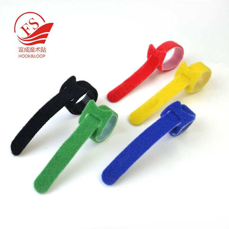 Factory custom Injection hook + soft loop magic cable tie