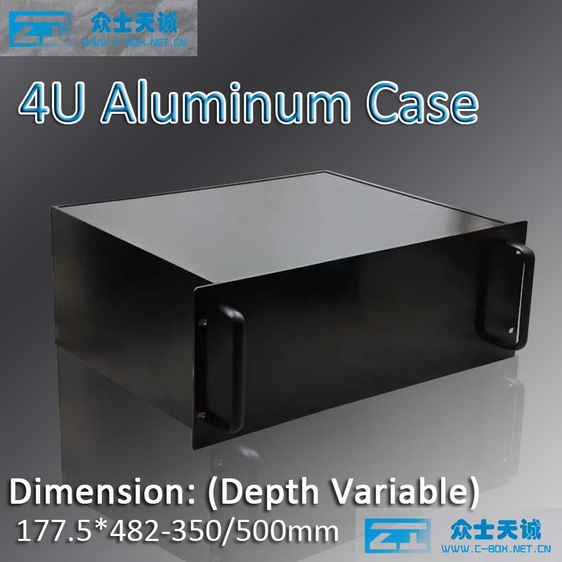 4u/19 standard aluminum server chassis metal box shell enclosure box 