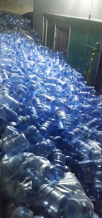 PC water bottles 