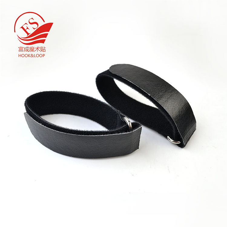 Double side soft loop fabric cord strapping wire buckle magic tape