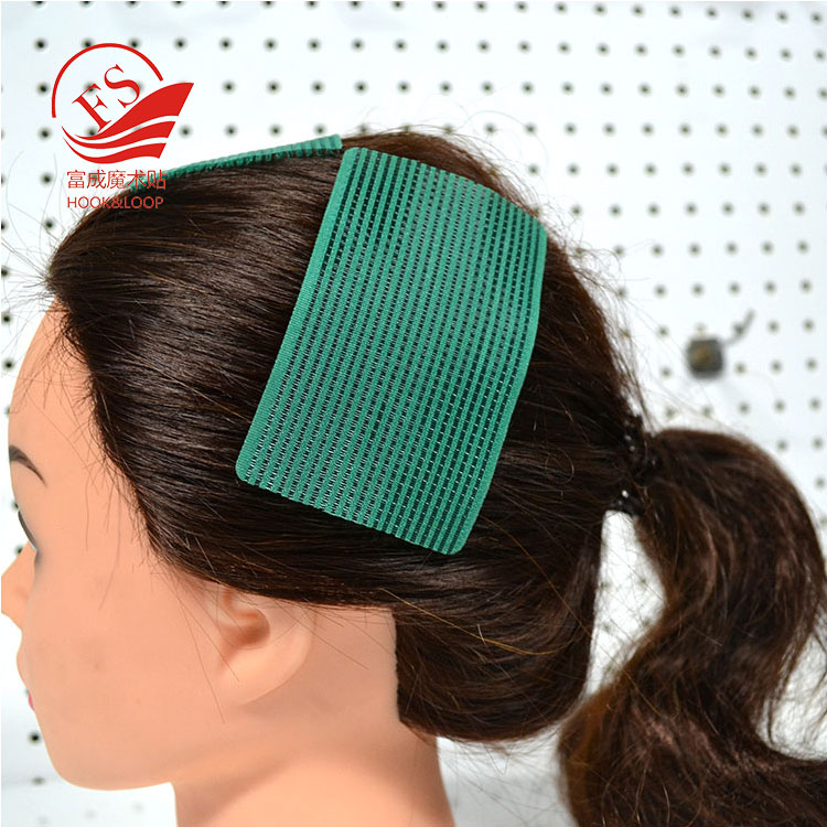 Popular lovely fastener tape hook loop hair clip