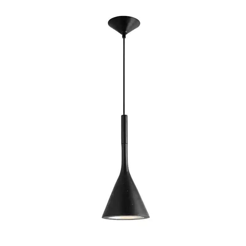 E14 black/white/red color resin modern pendant light for restaurant