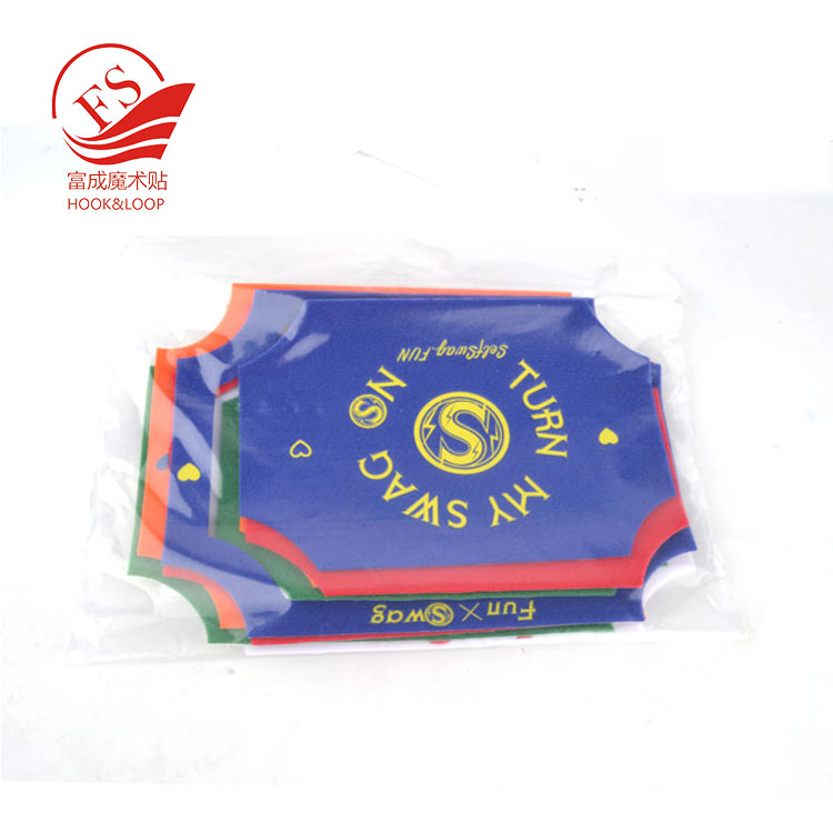 Custom packing soft loop cloth punching patch for widely use
