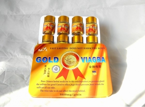 GOLD VIAGRA Male Enhancement Capsules
