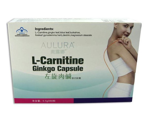 Aulura L-carnitine ginkgo capsule