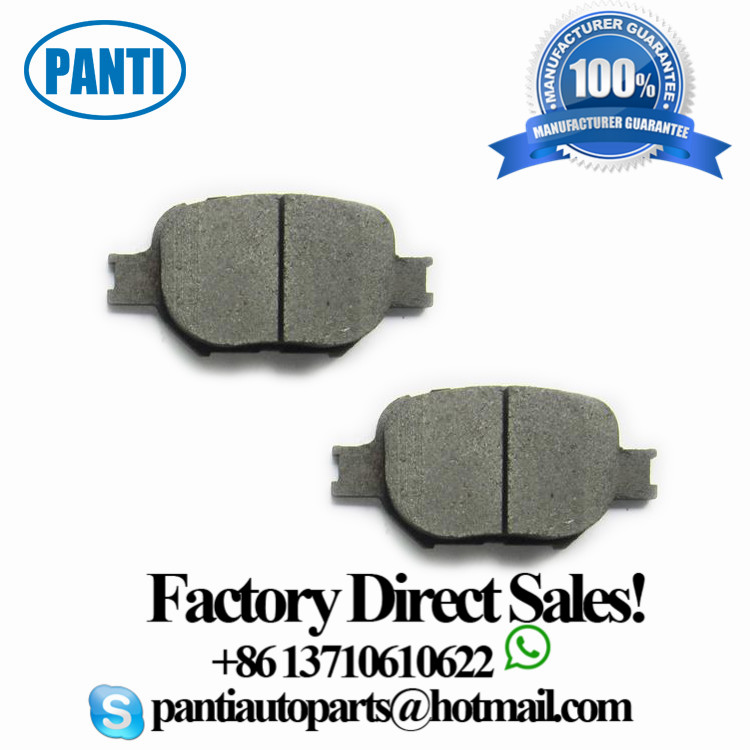 Genuine Parts  D817 Front Brake Pad Set Fits New Corolla