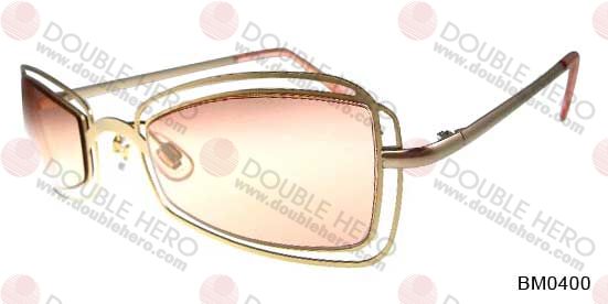 Metal Plate Brass Sunglasses - BM0400