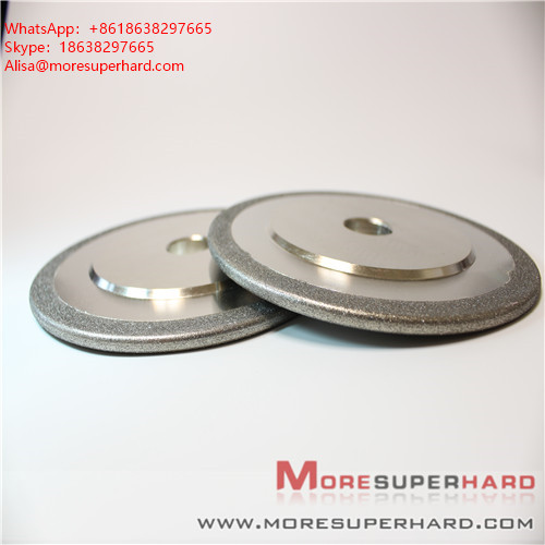 Electroplated diamond CBN grinding wheel can be used for surface grinding, internal grinding and external grinding 