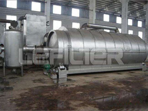 Waste Tire to Fuel Oil Pyrolysis Plant with ISO