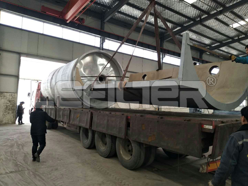 0 Tons Waste Tyre Pyrolysis Recycling Machine To Oil