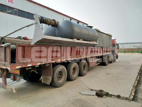 Rubber raw materials waste tire pyrolysis machine for oil