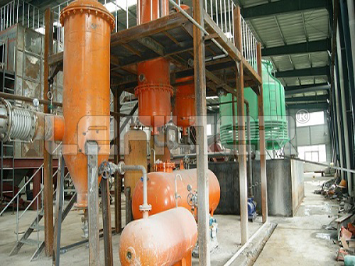 High Efficiency Waste Rubber/Plastic Raw Material Pyrolysis Machine 