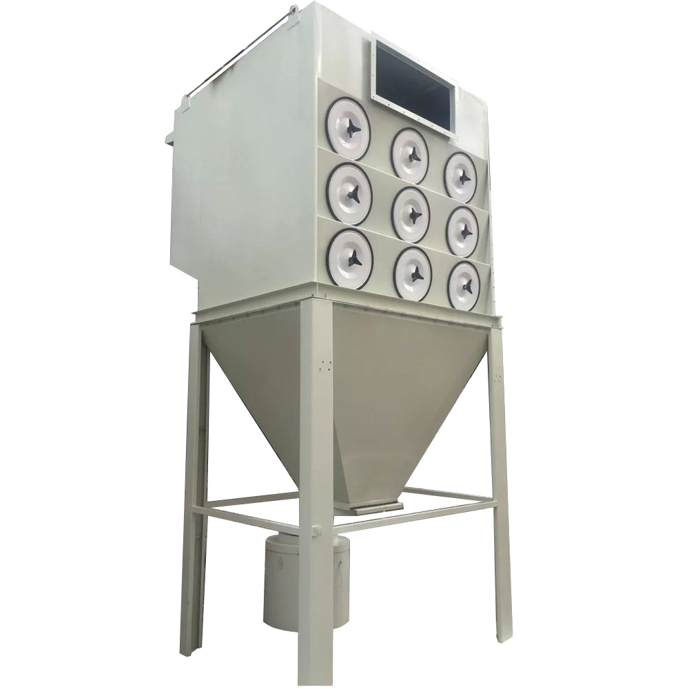 Pulse Cartridge Filter Type Dust Collector For Grinding Machine