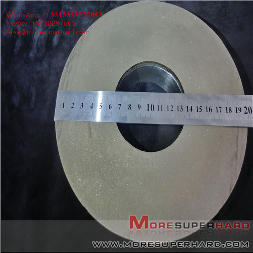 Metal bond diamond grinding wheel machining magnetic material 