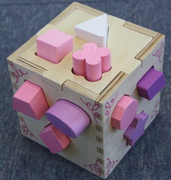 木制玩具；形状方盒；玩具；木制工艺品