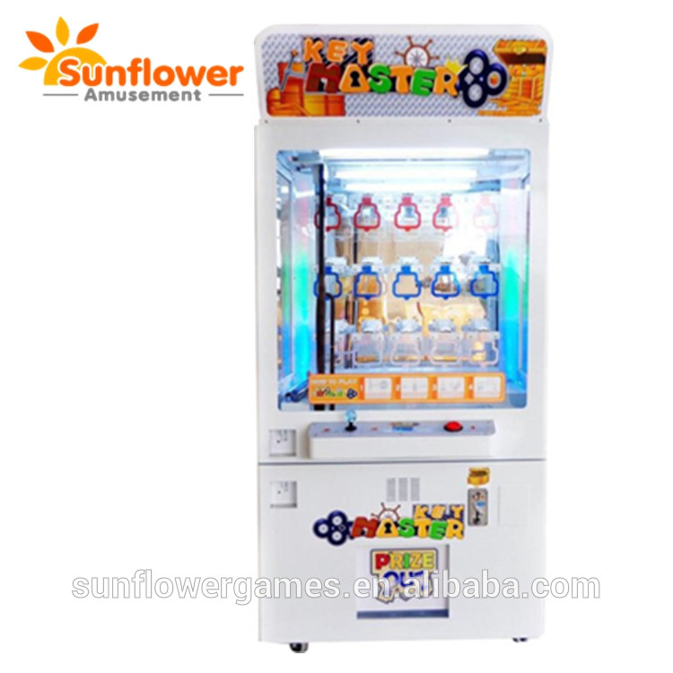 Sunflower cheap win prize golden key master vending game machine