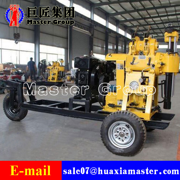XYX-130 Water Well Drilling Rig wheel well drilling machine
