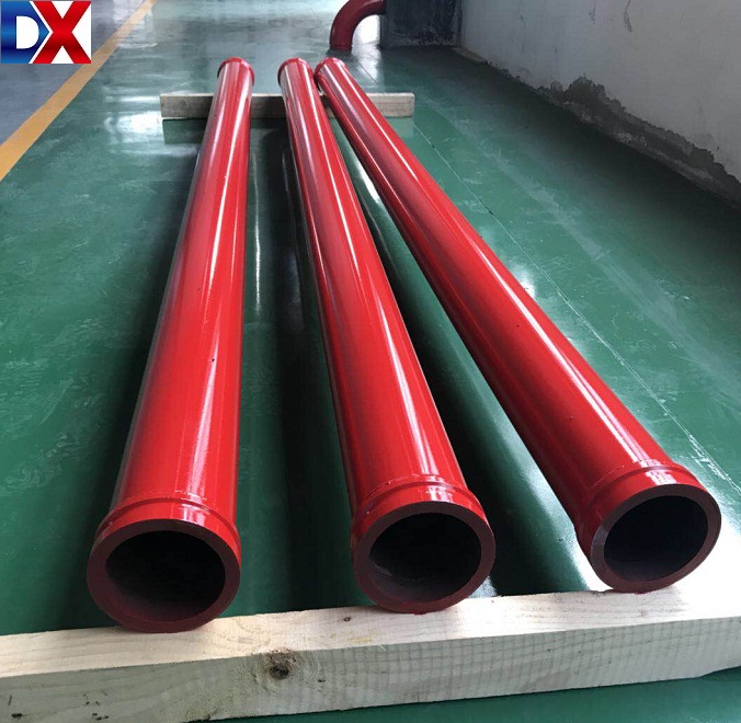 Long life time DN125 concret pump pipe for zoomlion 