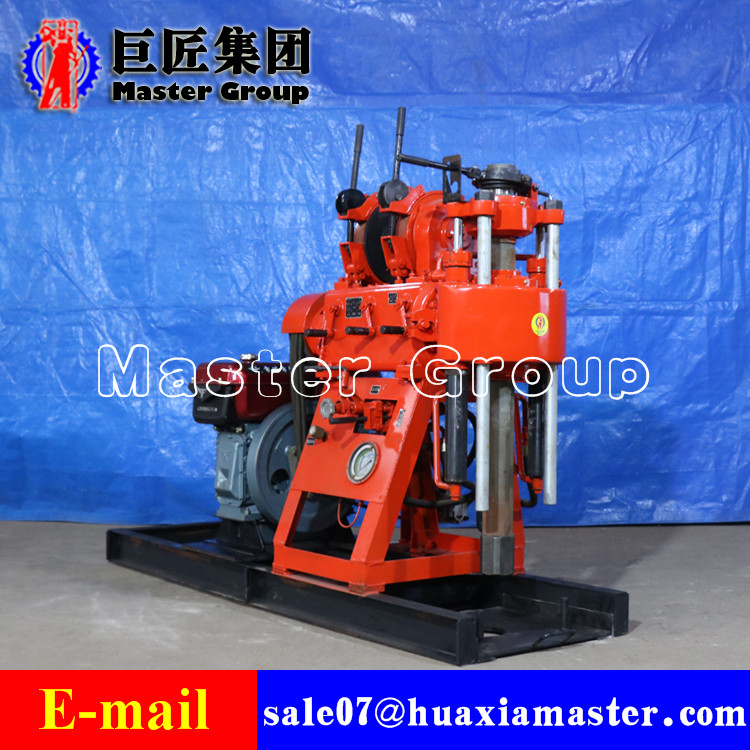 XY-200 hydraulic water well drilling rig water borehole drilling machine