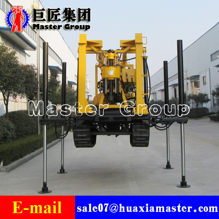 XYD-3 crawler water well drilling rig