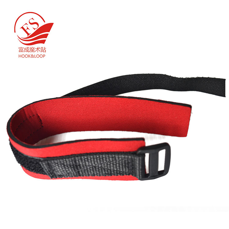 Adjustable soft ankle timing tag straps for chip timing
