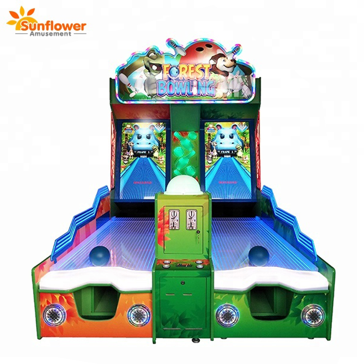 32 inch HD LCD arcade bowling machine,bowling game for kids
