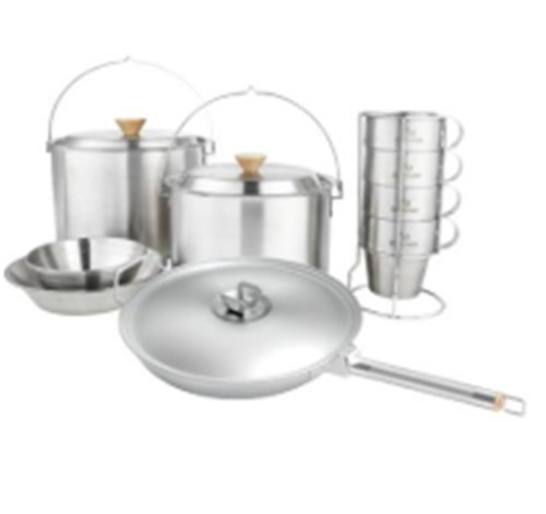 China cheapest top selling high quality Stainless steel the pots and pans in life manufacture 