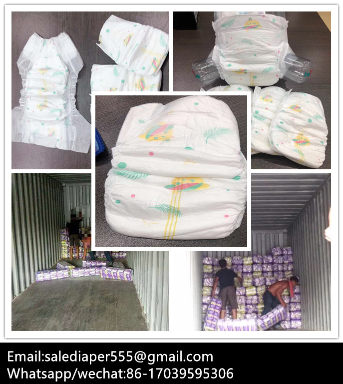Fast selling! B grade baby diaper in good quality