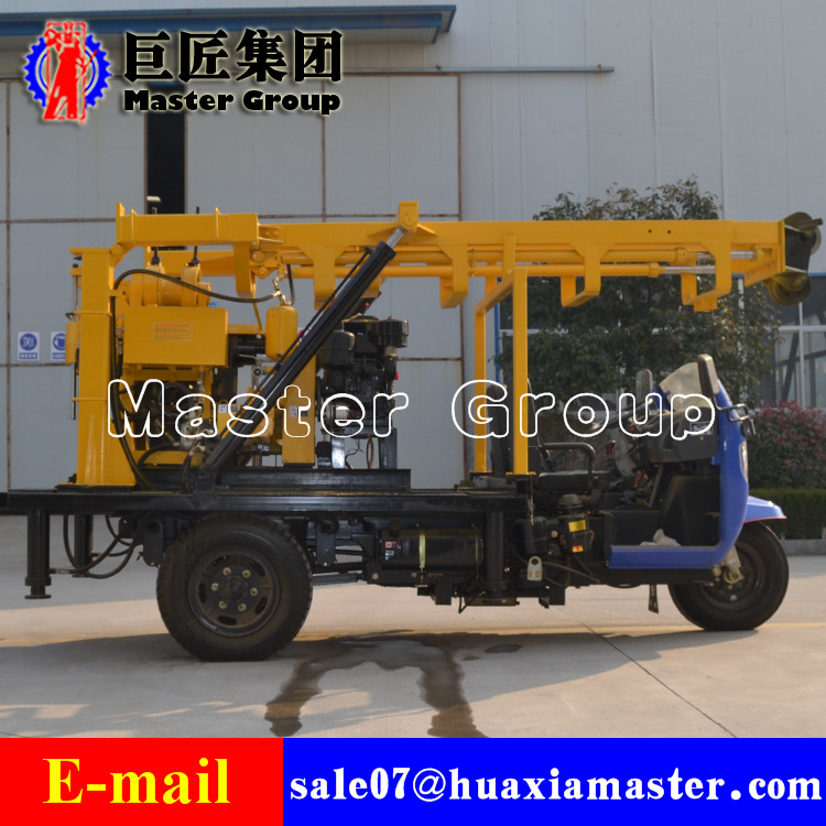 Geological investigation YC-200A Tricycle Water Well Drilling Rig