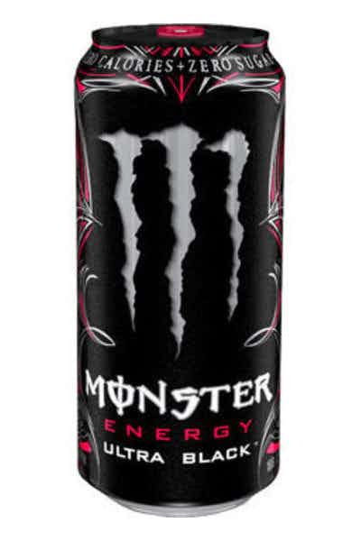 Monster Ultra Black Energy Drinks