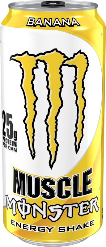 Monster Muscle Energy Shake Banana Energy Drinks