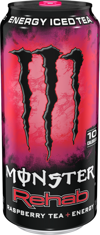 Monster Rehab Raspberry Tea+Energy Energy Drinks