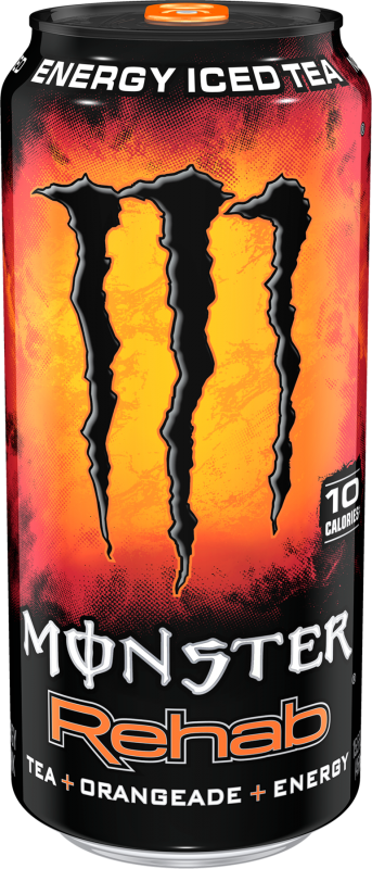 Monster Rehab Tea+Orangeade+Energy Energy Drinks