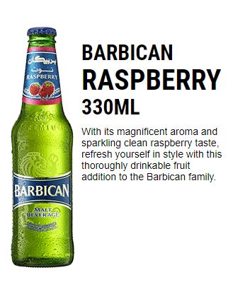 Barbican-RASPBERRY 330 ML BOTTLE