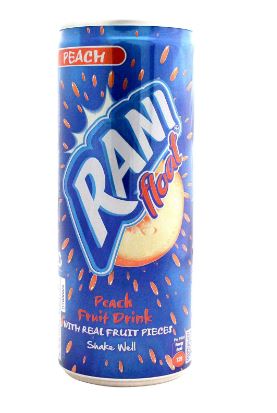 Rani Float Peach Fruit Drink with Real Fruit Pieces 180ml
