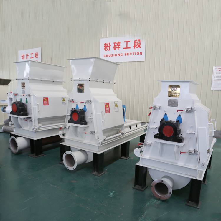 High Efficiency Double Roter Feed Hammer Mill Machine 